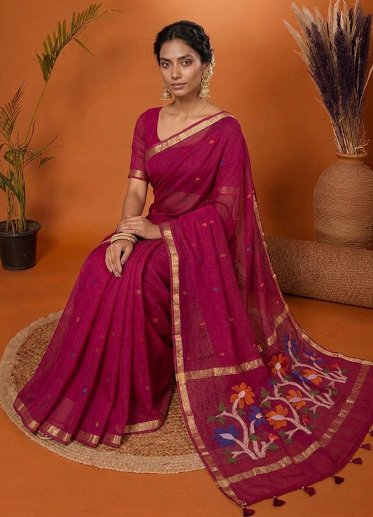 Handwoven Jamdani Saree