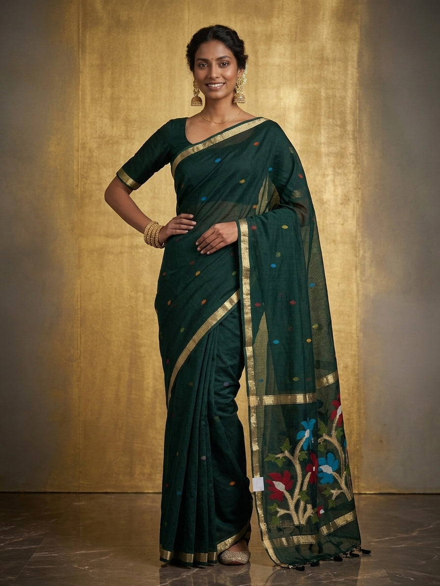 Handwoven Jamdani Saree