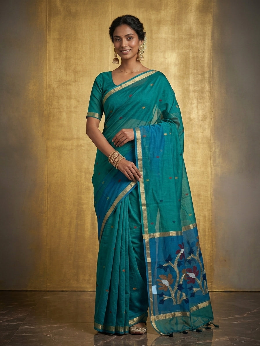 Handwoven Jamdani Saree