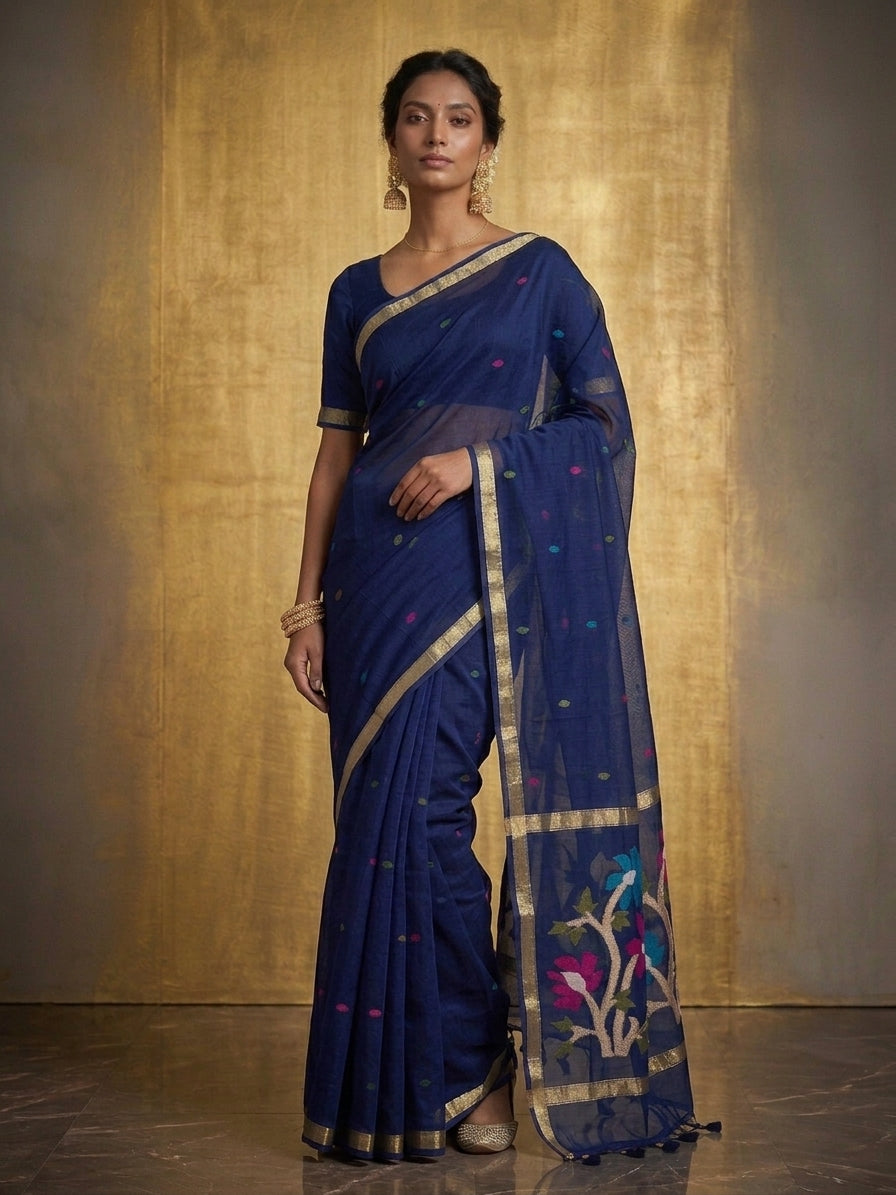 Handwoven Jamdani Saree