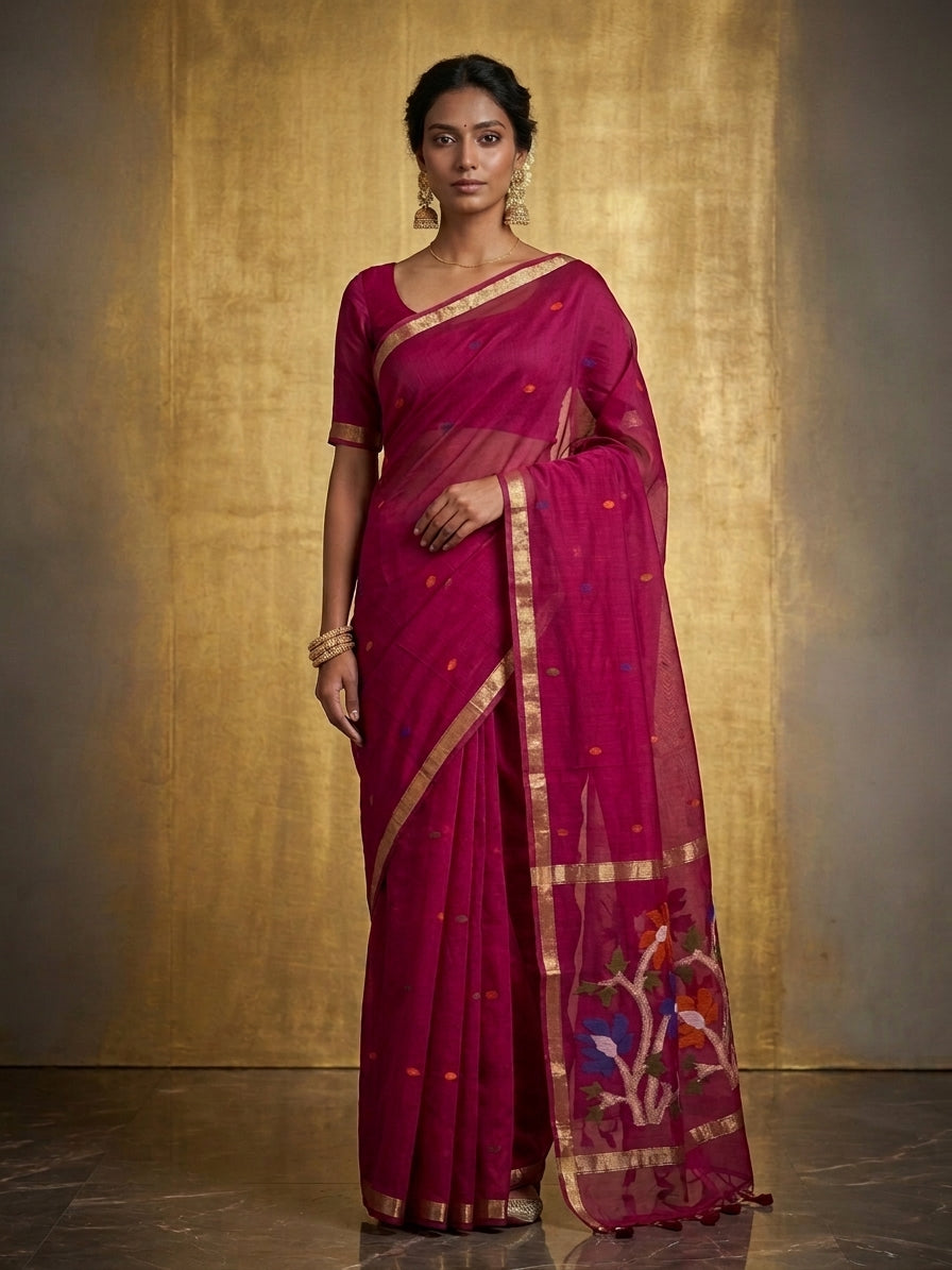 Handwoven Jamdani Saree