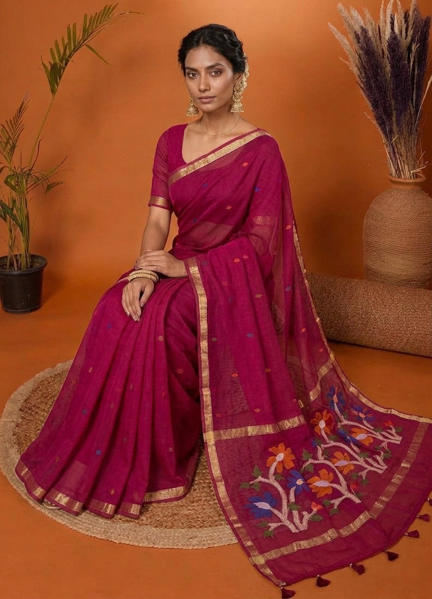 Handwoven Jamdani Saree