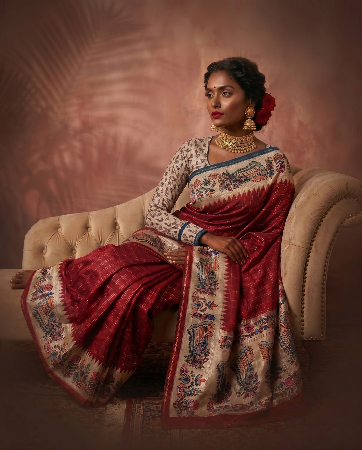 Tanjore heritage sarees