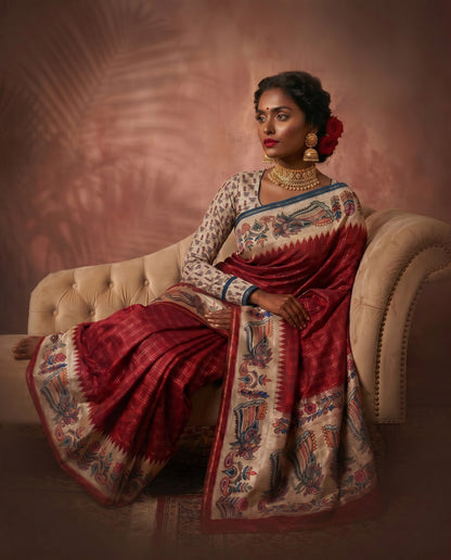 Tanjore heritage sarees