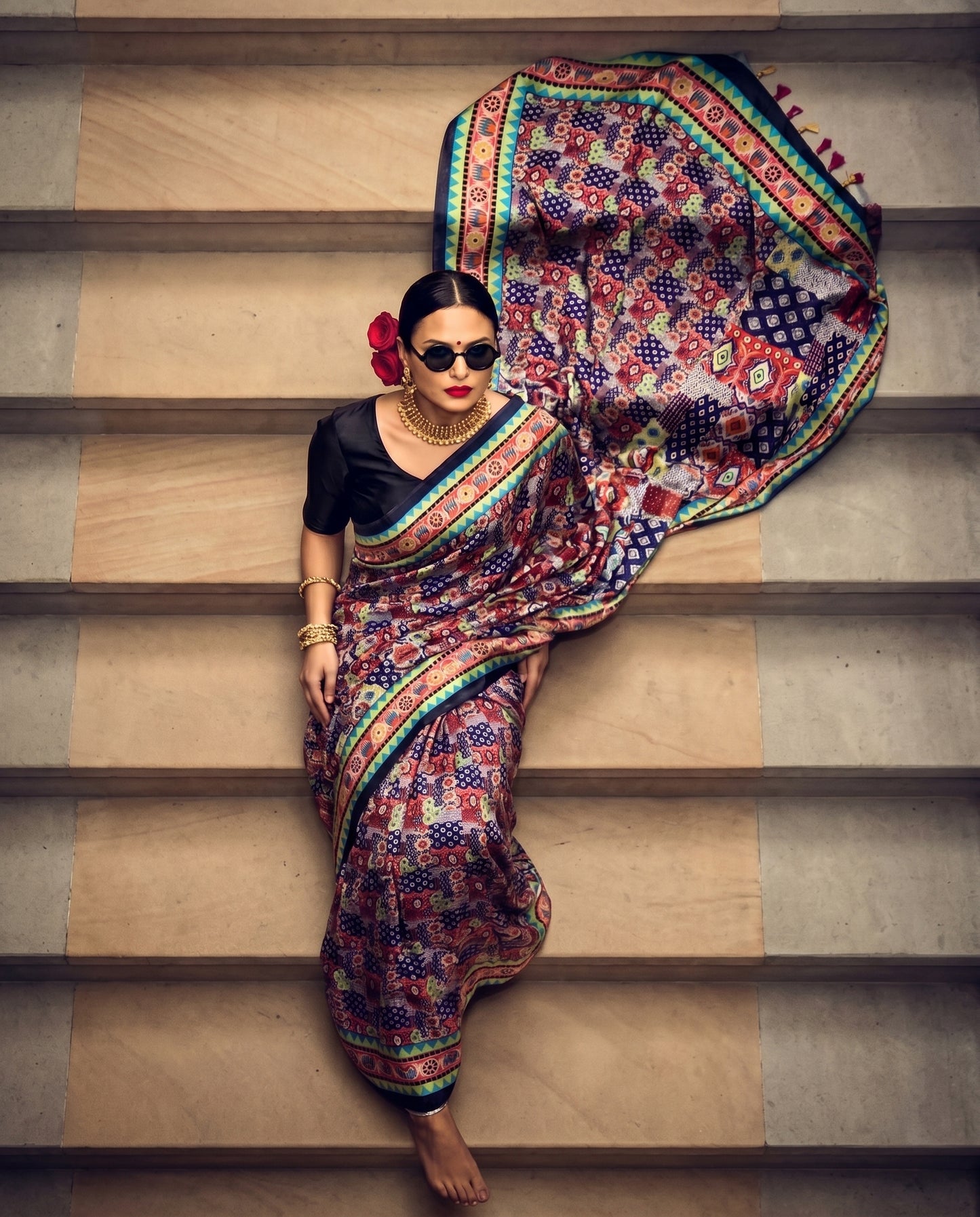 Luxury Crepe Sarees