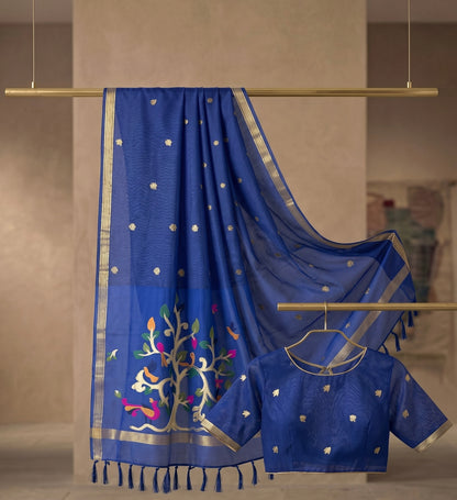 Vanya Semi Munga Silk Saree