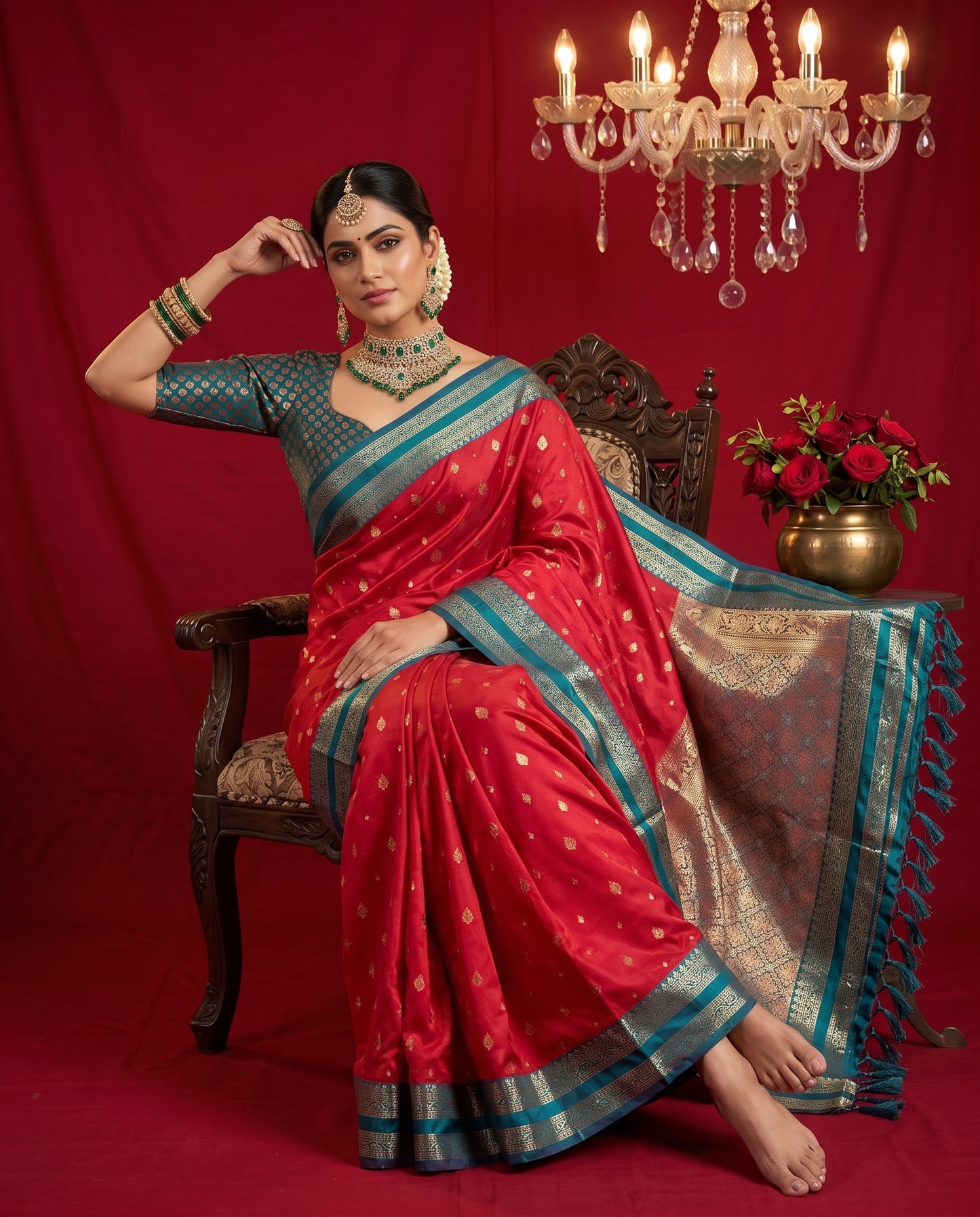 Neelambari Soft Silk Saree