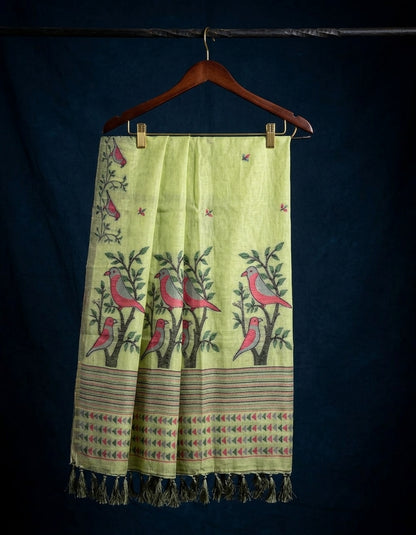 Pakhi Chanderi Cotton Saree