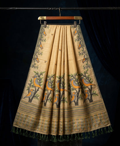 Pakhi Chanderi Cotton Saree