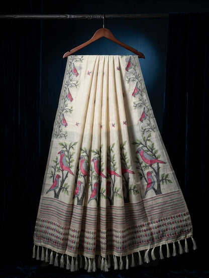 Pakhi Chanderi Cotton Saree