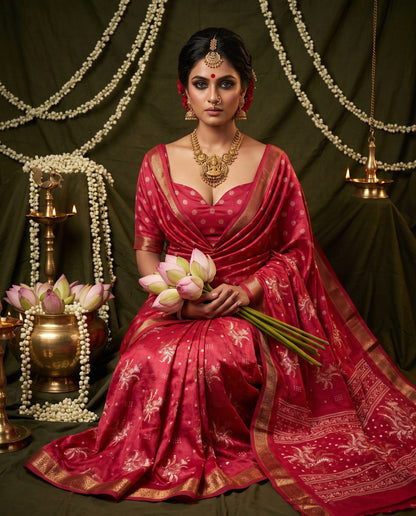 Premium Chinnon Fancy Sarees